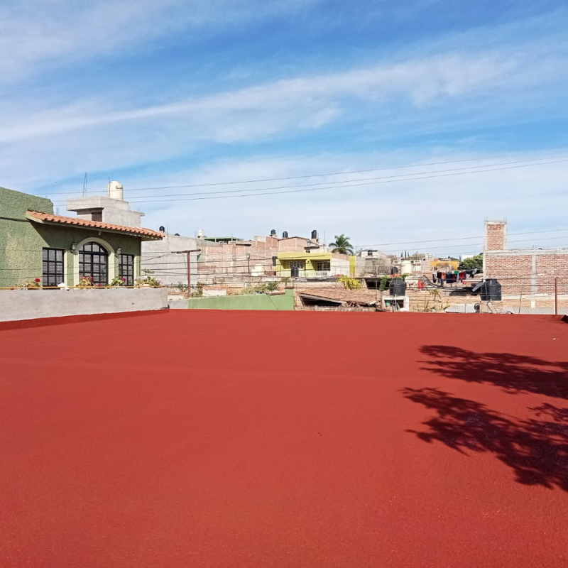 Impermeabilizante Acrílico en aplicación